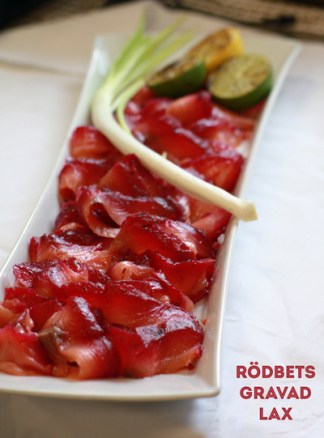Rödbetsgravad lax