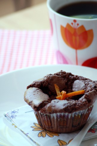Apelsinkrokantmuffins