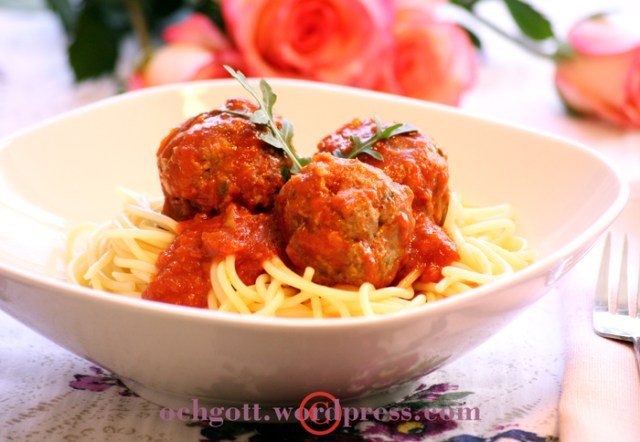 Italienska köttbullar Italienska köttbullar