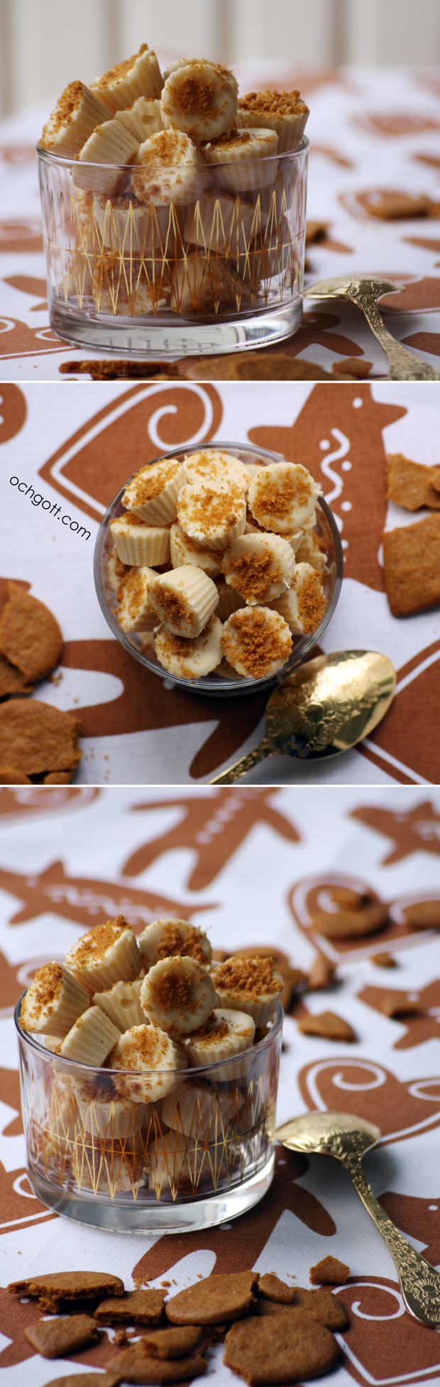 Pepparkaksskumtomtefudge