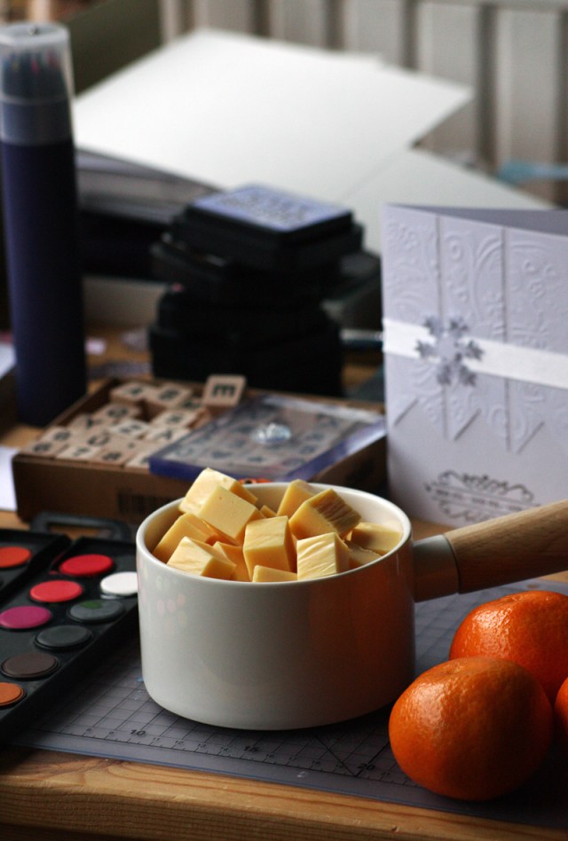 Clementinskumtomtefudge