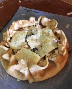 Galetten som den ser ut innan den är gräddad