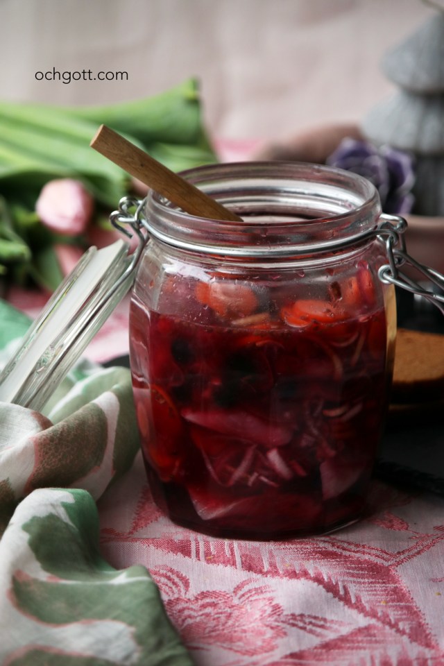 Vinbärssill med anis - Foto: Britt-Marie Knutsson