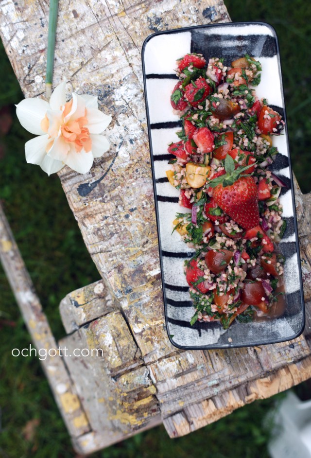 Jordgubbstabbouleh - Foto: Britt-Marie Knutsson