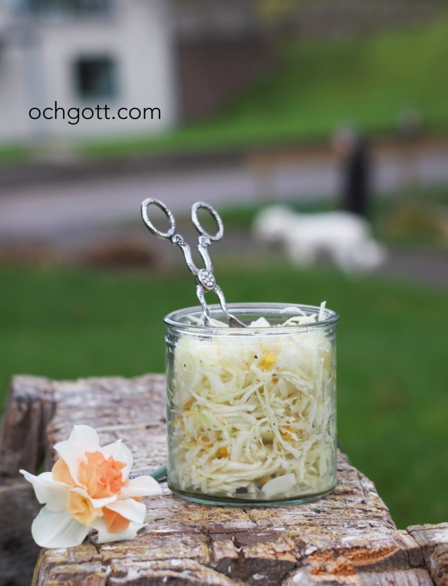 Vitkålssallad med majs - Foto: Britt-Marie Knutsson