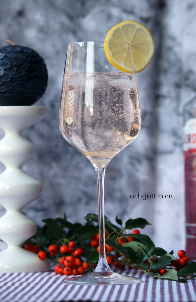 Sommardrink med bärsmakande gin och fläder - Foto: Britt-Marie Knutsson