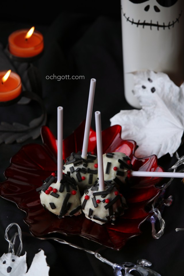 Halloweencakepops - Foto: Britt-Marie Knutsson