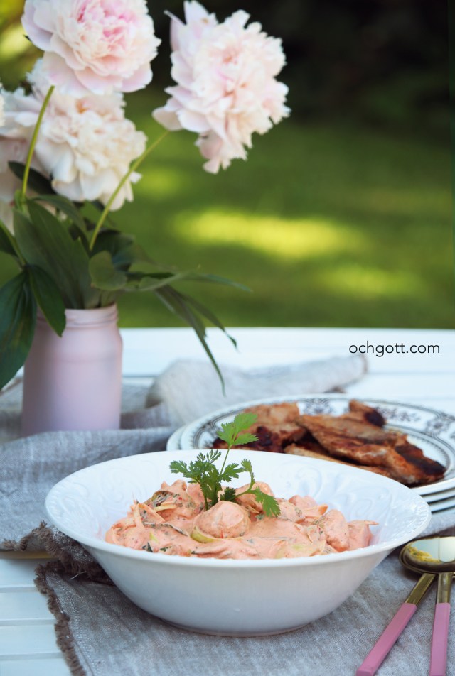 Potatissallad med rostad paprika - Foto: Britt-Marie Knutsson