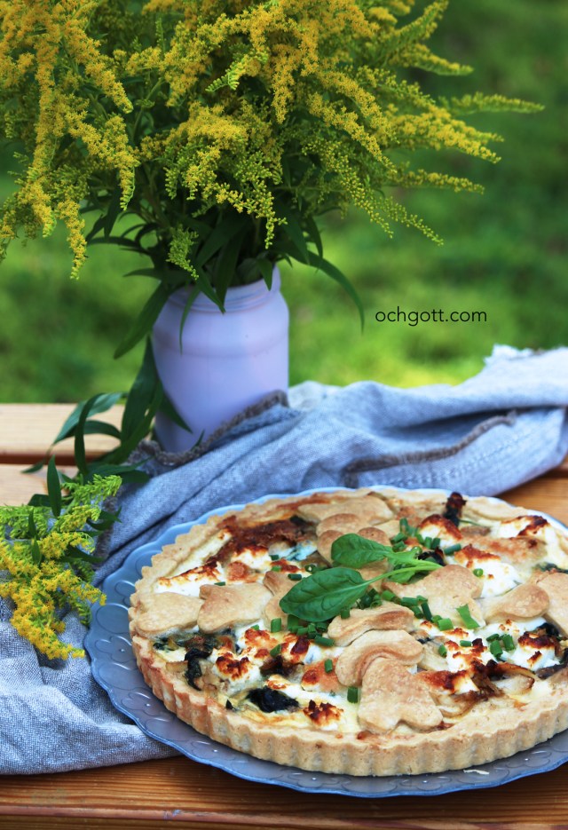 Kycklingpaj med spenat och fetaost - Foto: Britt-Marie Knutsson