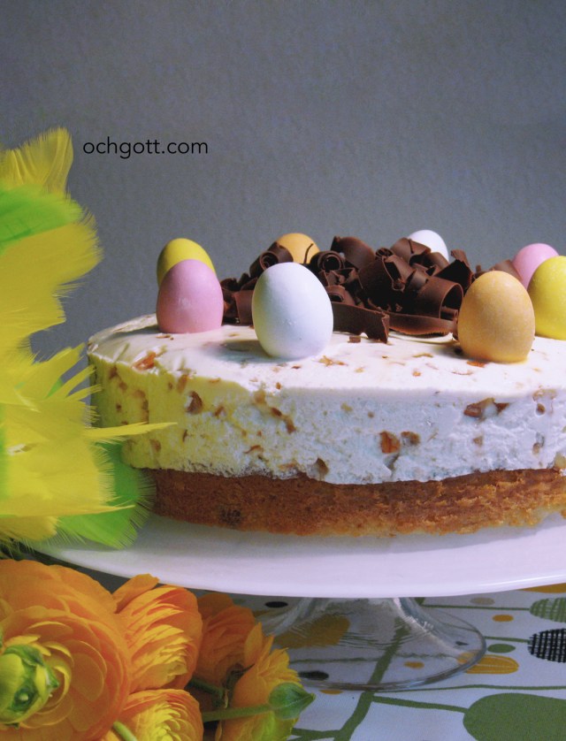 Påsktårta med krokant- och baileysmousse - Foto: Britt-Marie Knutsson