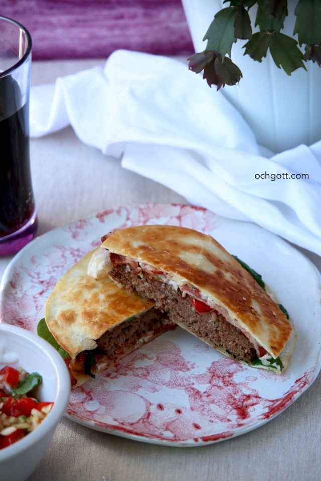 Quesadillaburgare - Foto: Britt-Marie Knutsson