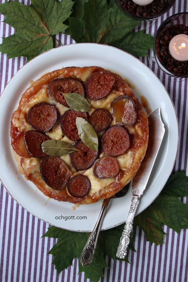 Fikon- och brieosttarte - Foto: Britt-Marie Knutsson