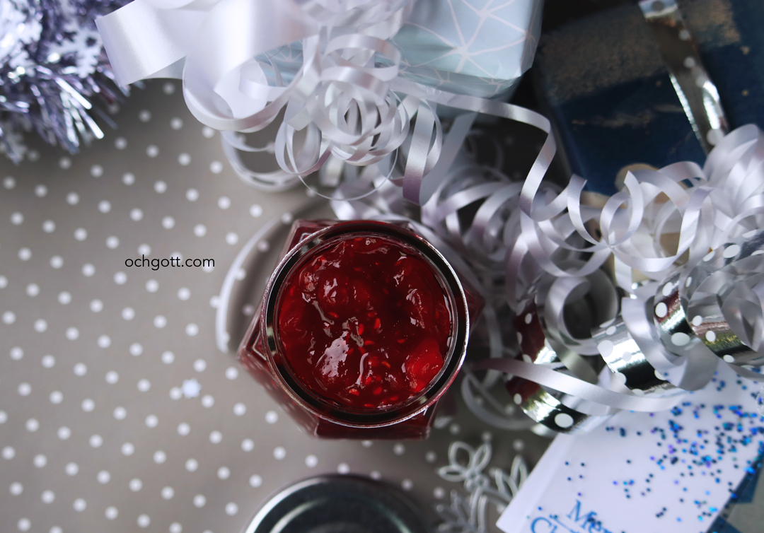 Tomat- och hallonsylt - Foto: Britt-Marie Knutsson