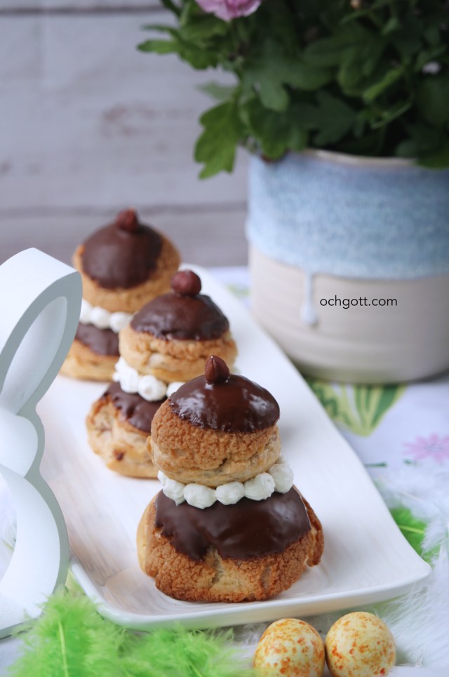Religieuse med nutellagrädde - Foto: Britt-Marie Knutsson