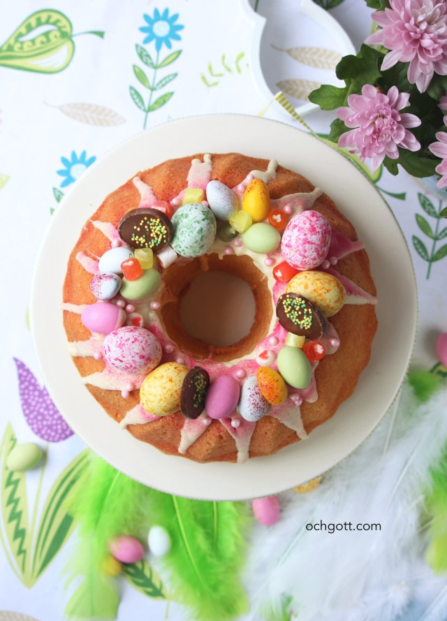 Påsksockerkaka - Foto: Britt-Marie Knutsson