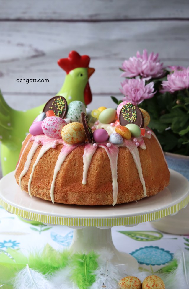 Påsksockerkaka - Foto: Britt-Marie Knutsson